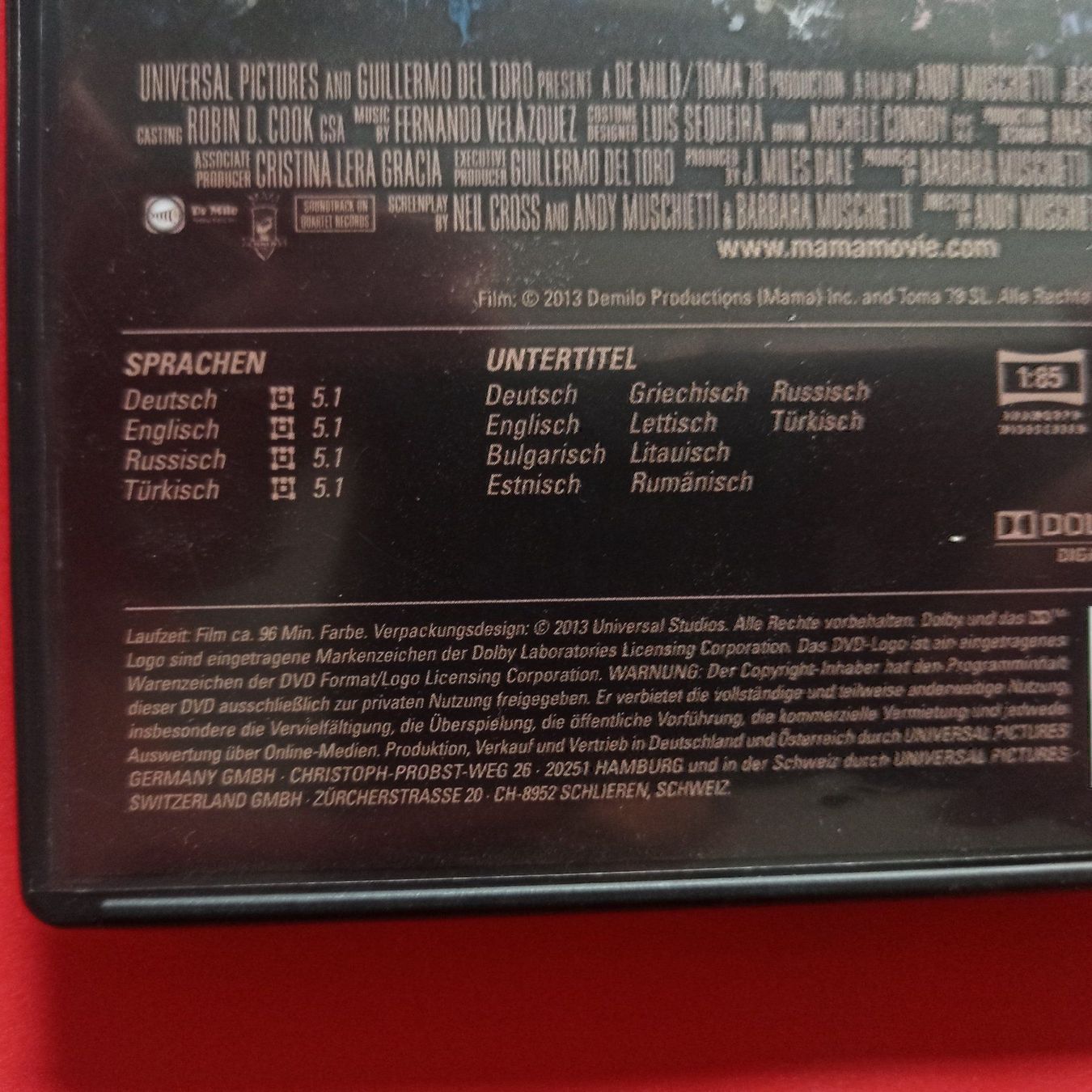 Tutti i DVDs: Mama – Usato da Dübendorf venduto da kb86_MOVIE 2