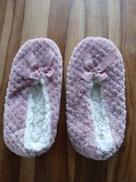 Cute Bow Detail Warm Slippers - Size 37-38