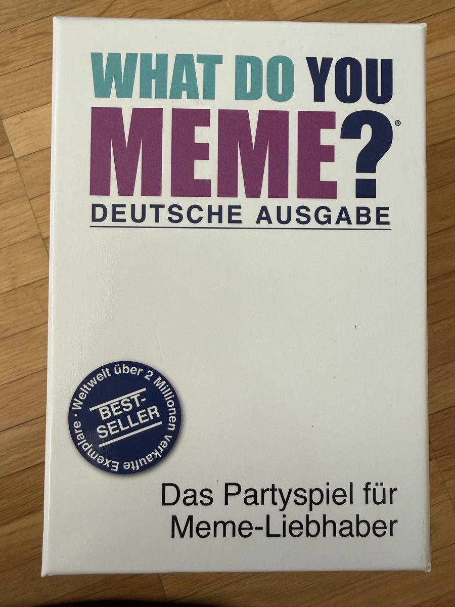 Giochi: What do you Meme Spiel Deutsch – Usato da Wallisellen venduto da galgiu