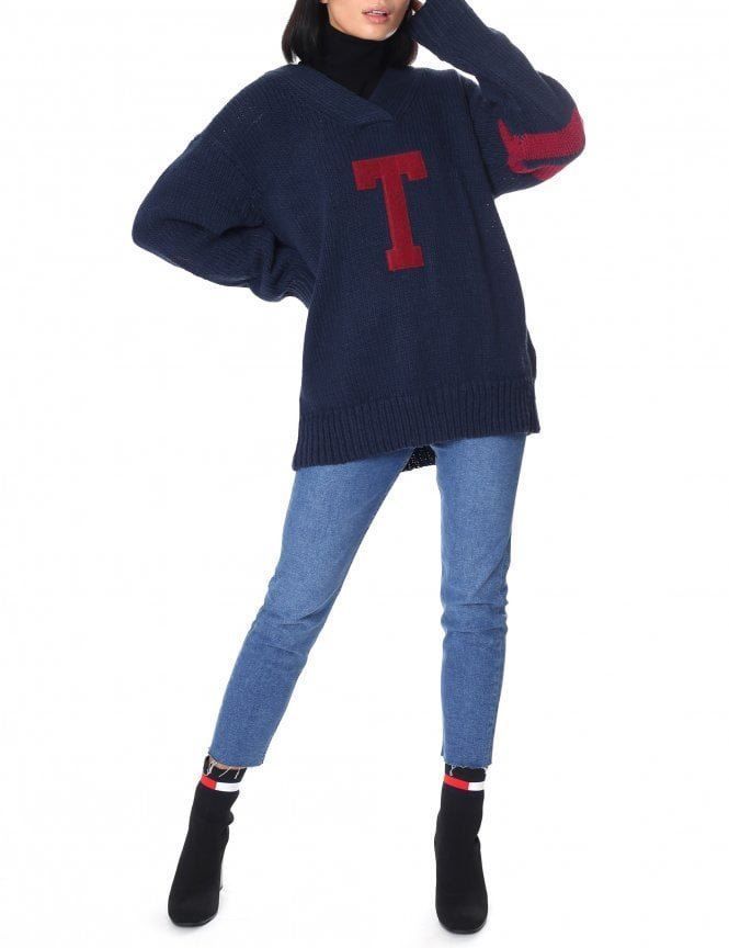 Tommy Hilfiger Maglioni & Felpe: Tommy Hilfiger  Oversized Size Grösse S NP 219.- – Nuovo e nell'imballaggio originale da Chur venduto da Chanel72