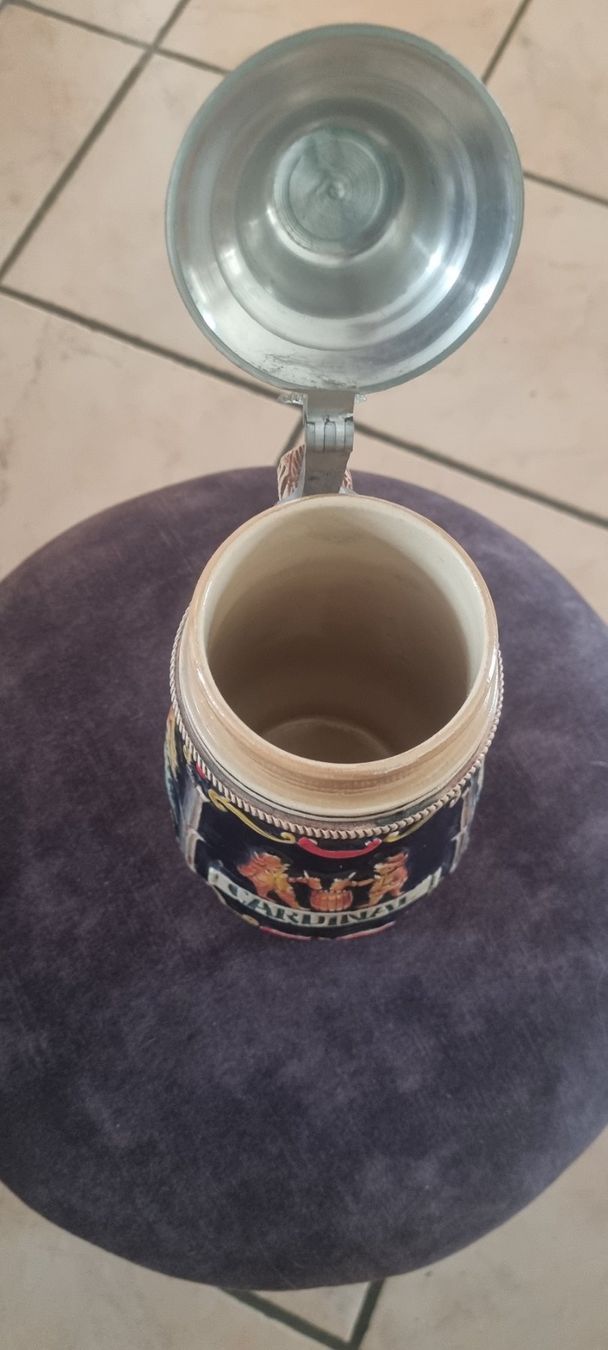 Sonstiges zum Sammeln & Seltenes: Chope à Bière Cardinal !!! Collector !!! – Gebraucht aus Riaz von the_587p 4