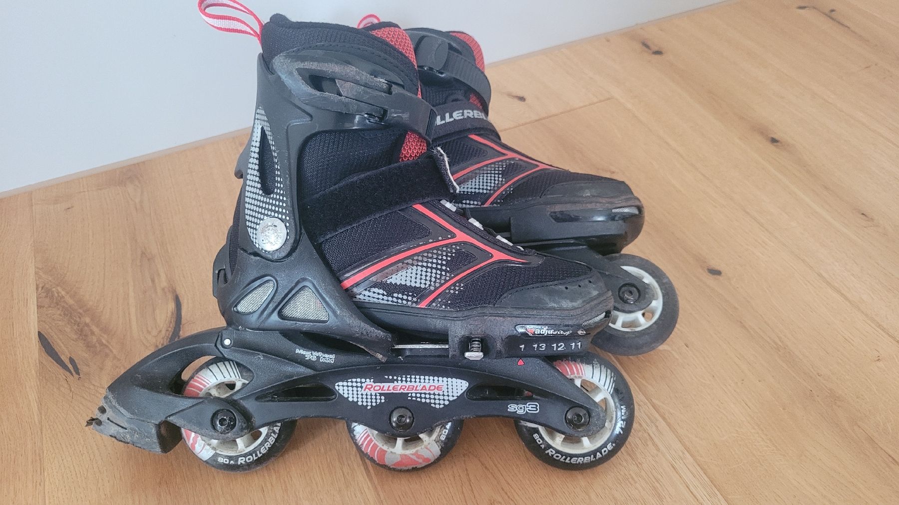 Patins à roul. & inline: Inline Skates Rollerblade Spitfire Grösse 28-32 einstellbar – D'occasion à Worb par Sibille20 3