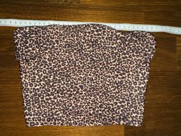 Leopardenmuster Top, Grösse XS