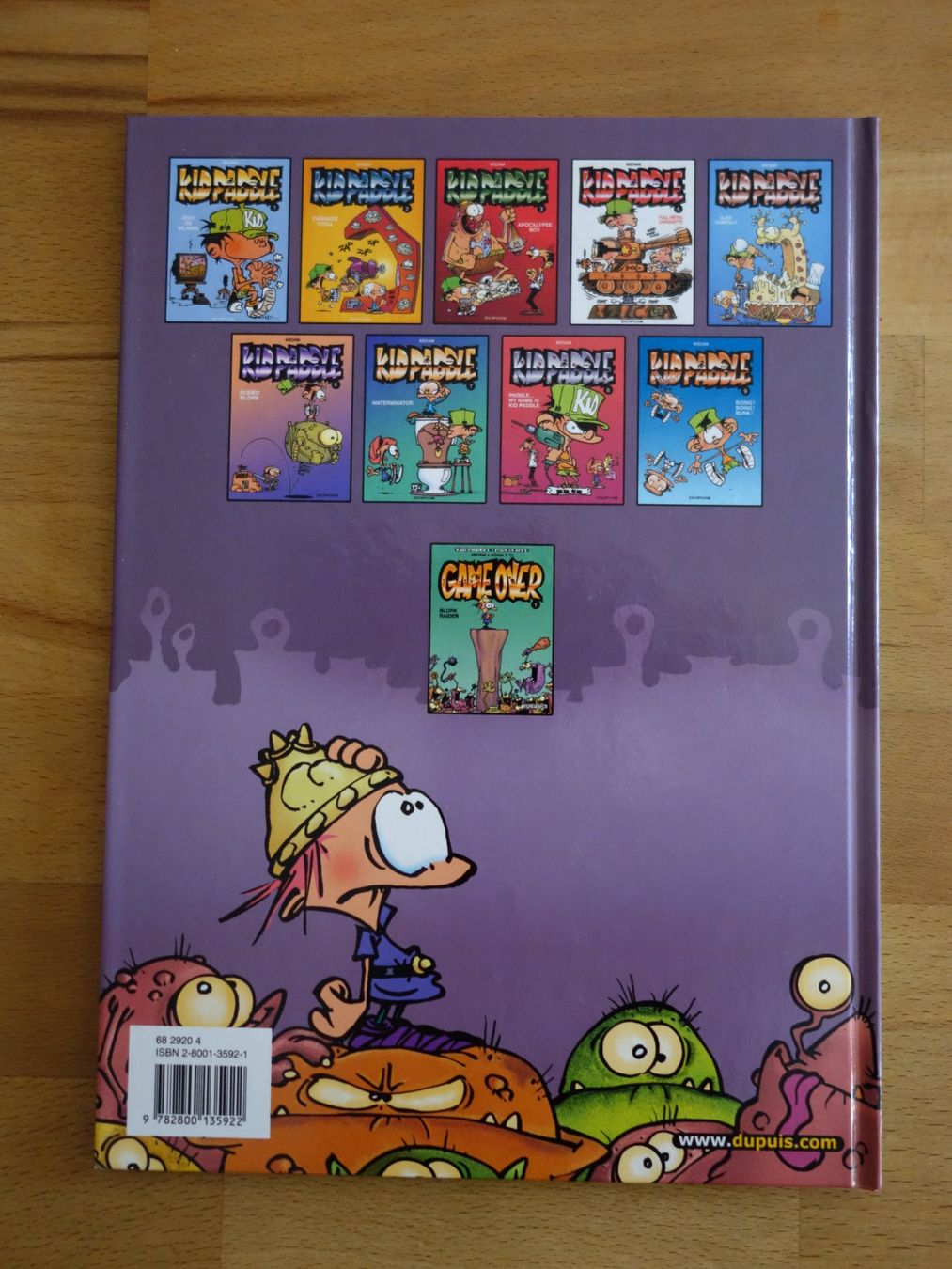 Fumetti: Kid Paddle présente  Game Over - Blork Raider  (Midam) – Usato da Romainmôtier venduto da Iguazu12 1
