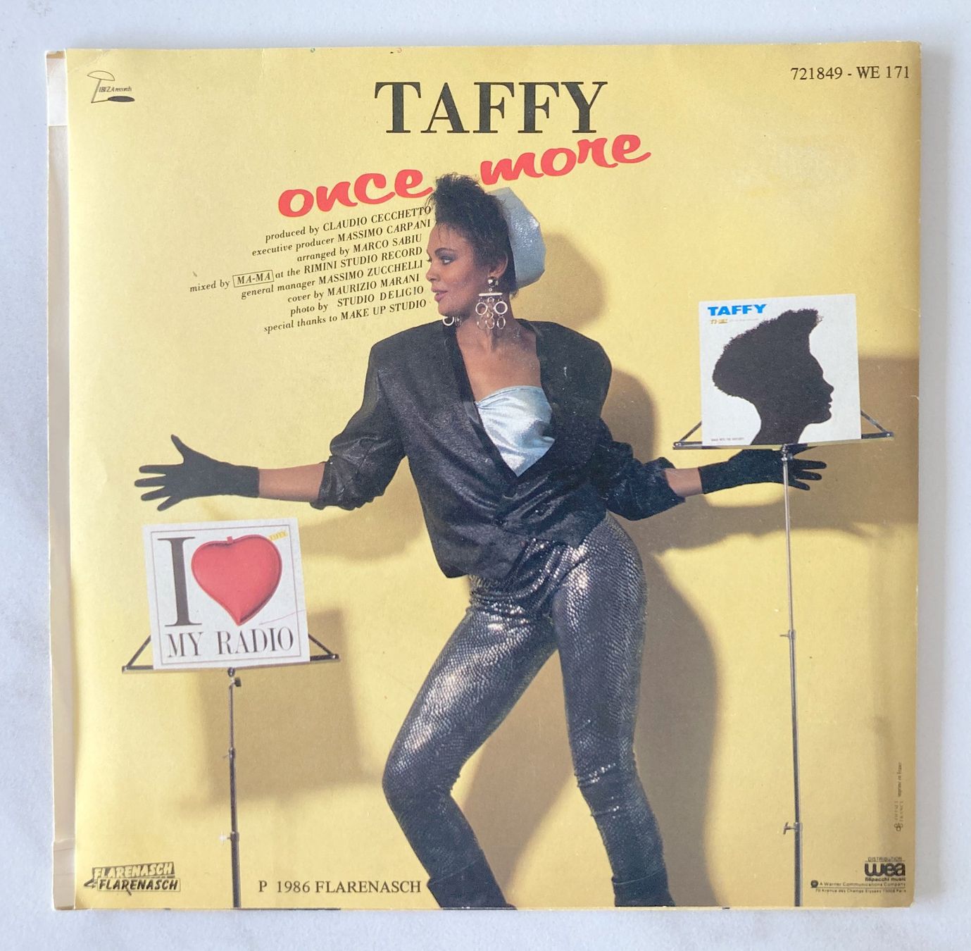 Vinyles: TAFFY - ONCE MORE – D'occasion à Bottens par hotter-than-hell 1