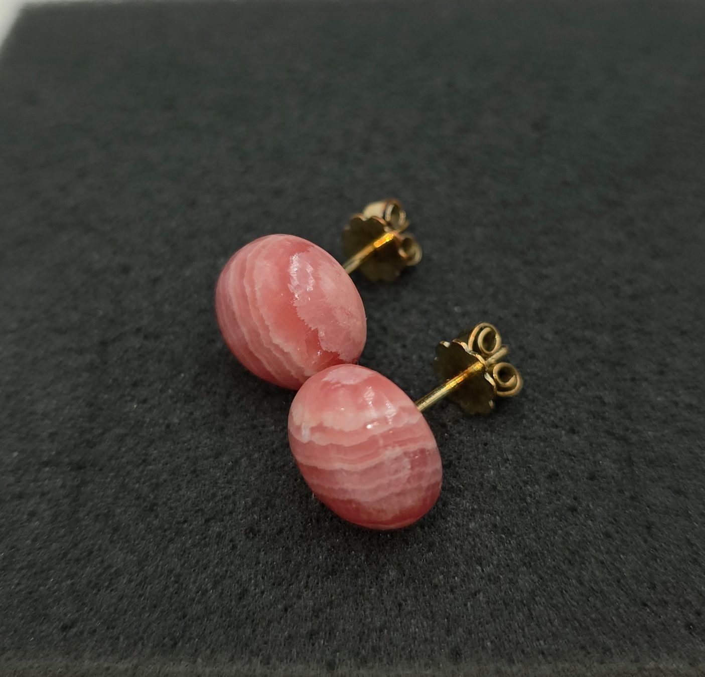 Orecchini pendenti & Orecchini a lobo: 585 Gold Ohrstecker Mit Rosa Steine – Usato da Wald ZH venduto da Dasilver 8