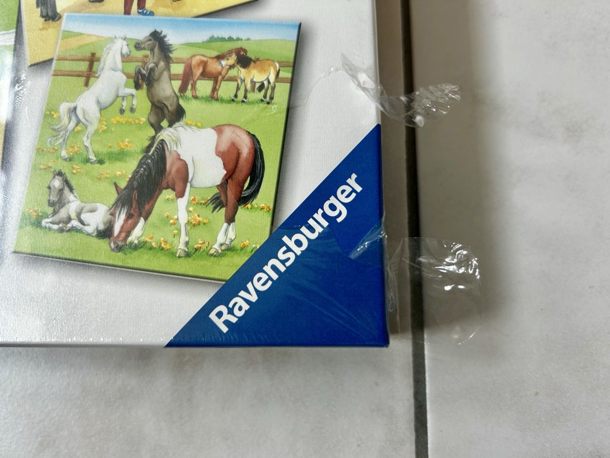 Ravensburger Puzzle: Ravensburger puzzle horses 3 x49 new – Nuovo e nell'imballaggio originale da Rüti ZH venduto da JB_8630 2