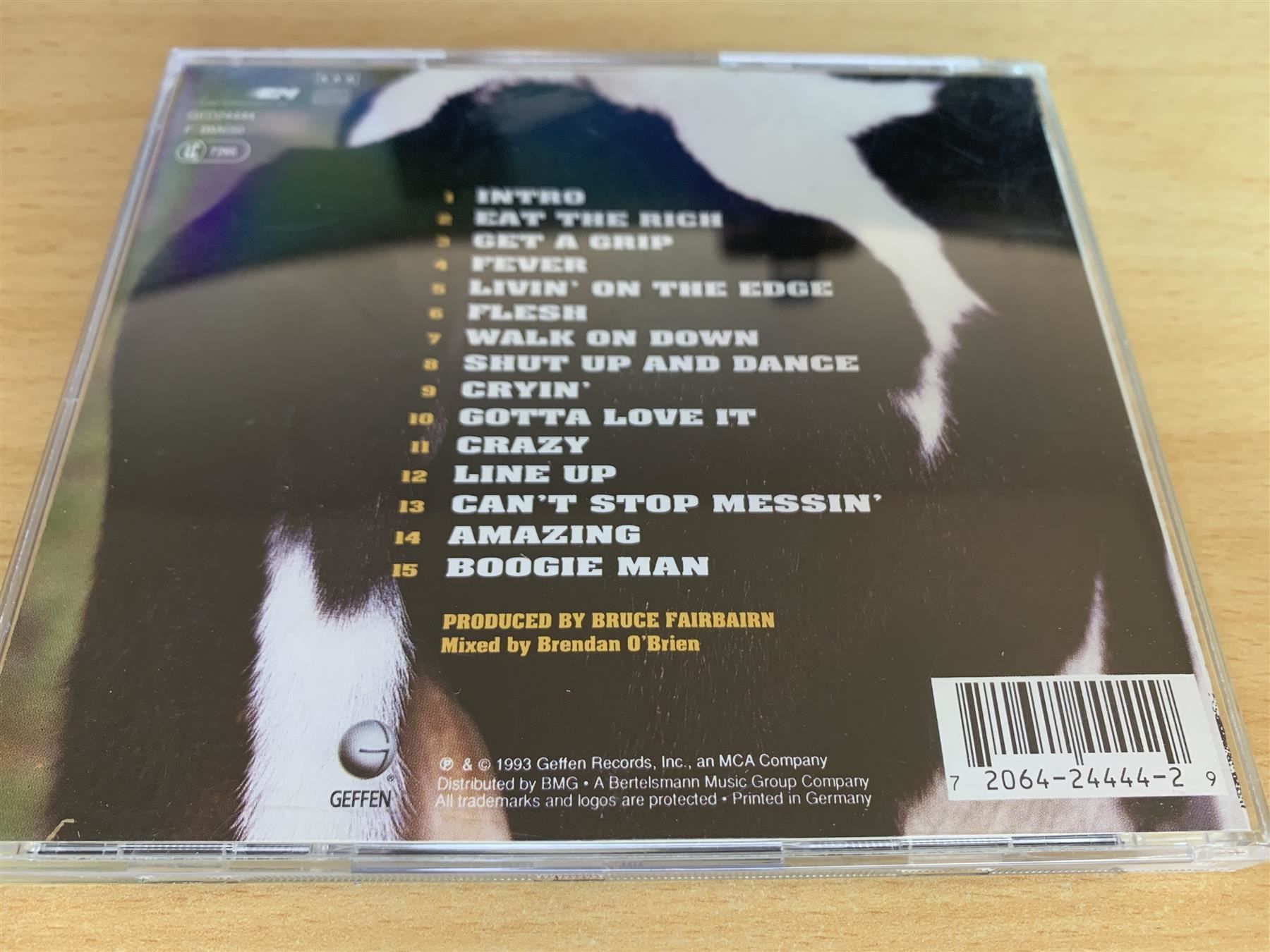 CD: Aerosmith – Get A Grip – Usato da Rikon im Tösstal venduto da Alpenmutz 1