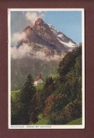 BRAUNWALD - Kirchli mit Ortstock - 1927