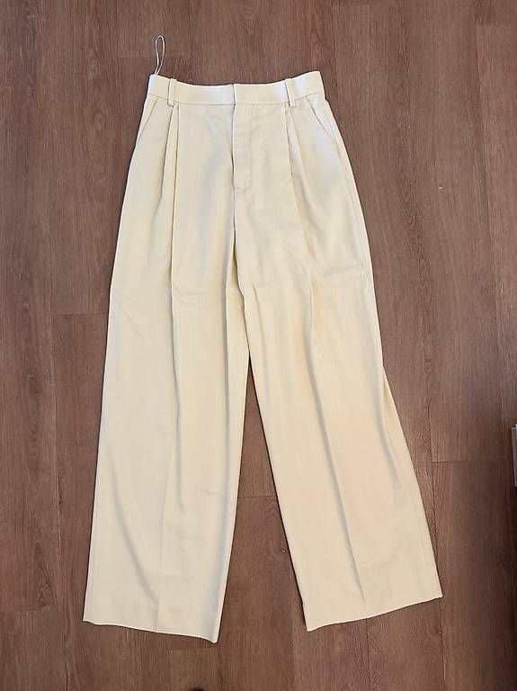 Zara Pantaloni: Zara Gelbe Stoffhose – Nuovo (secondo la descrizione) da Staufen venduto da am_clothing