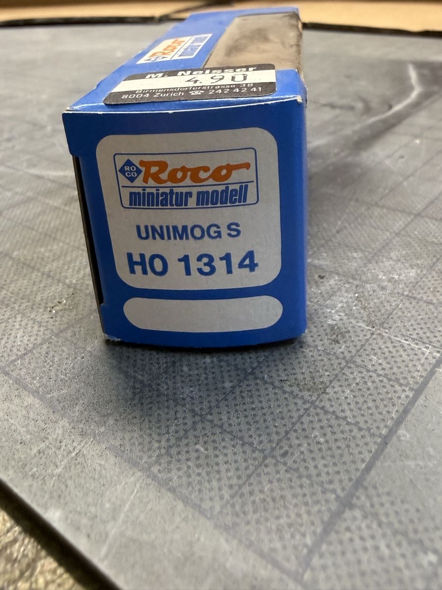 Unimog Modellini d'auto: Unimog Roco S HO 1314, – Usato da Russikon venduto da Danielr5310 2
