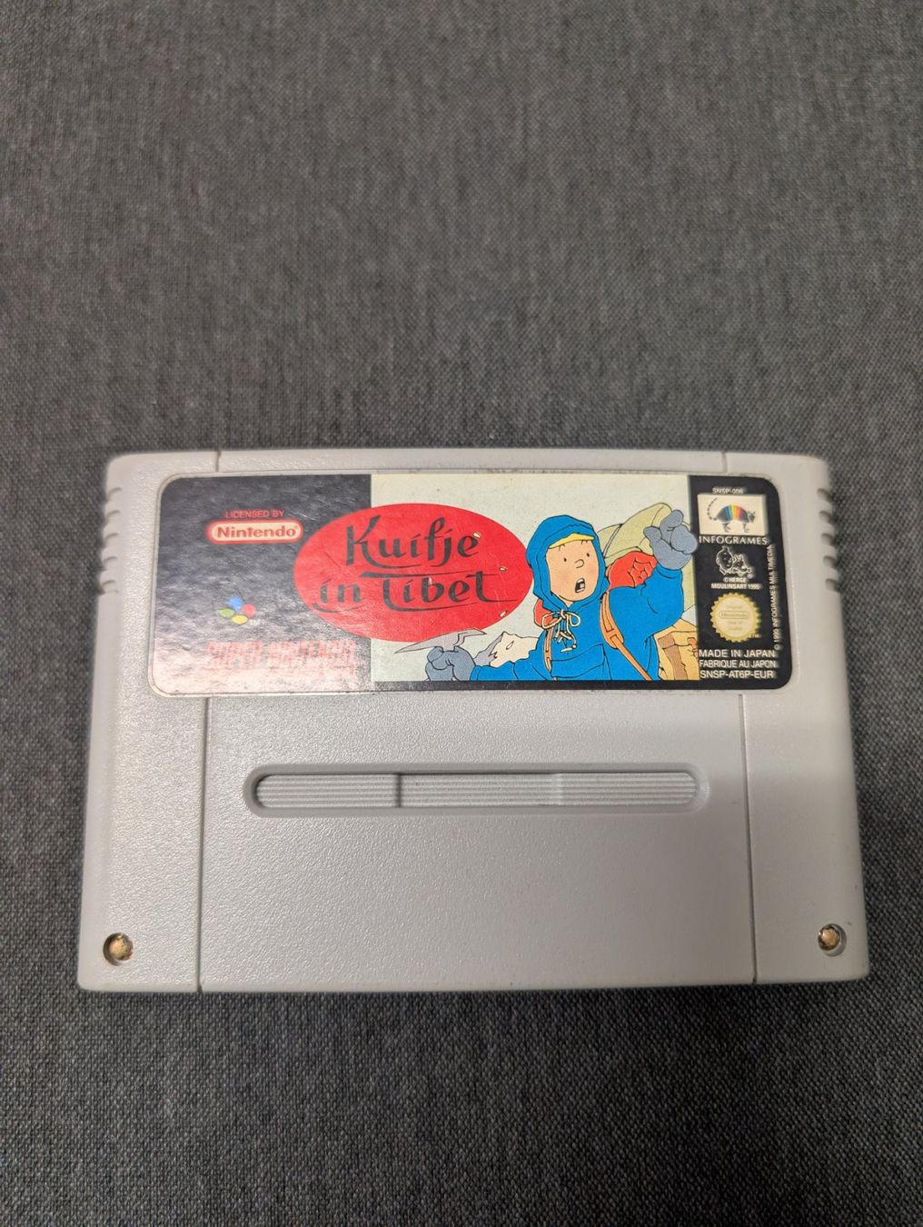 Giochi: Tintin in tibet Super Nintendo – Usato da Giubiasco venduto da Ticinerd