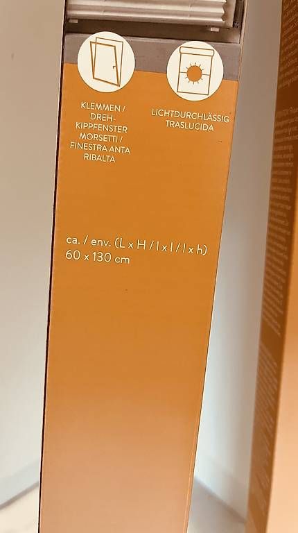 Tende: Plisse-Fensterrollo – Usato da Düdingen venduto da Tibi1966 1