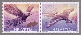 2019_1727+28_Z287_EU VÖGEL_Steinadler+Sanderling _PAAR **