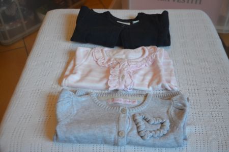 TAILLE 62 - 3 VESTES