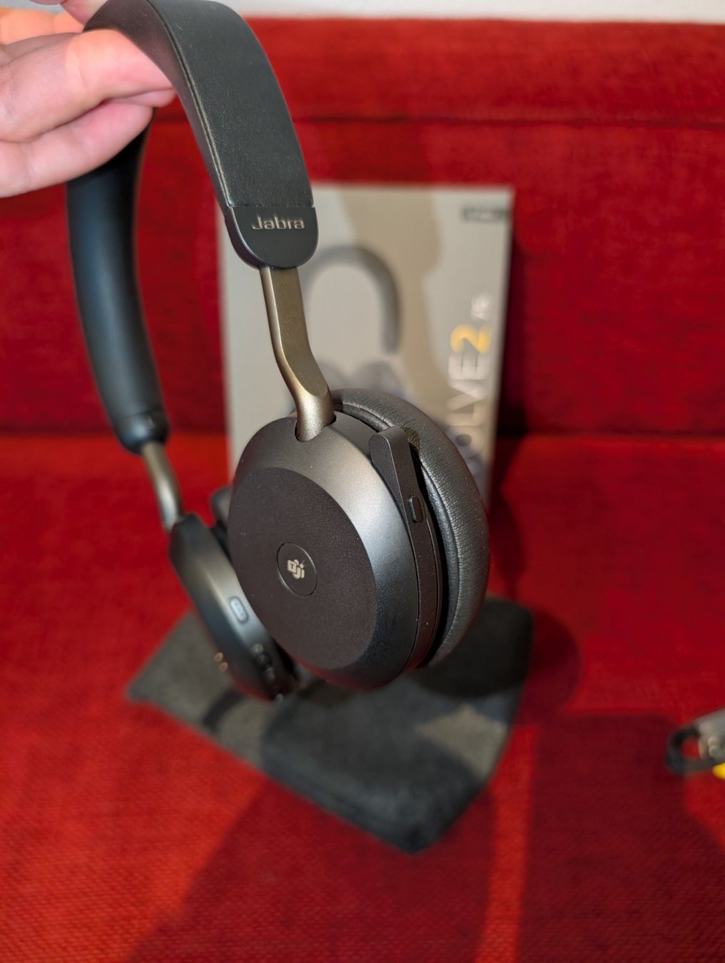 Jabra Cuffie: Jabra Evolve2 75 Active Noise Cancelling Kopfhörer mit USB-A – Usato da Winterthur venduto da platten-laden 2