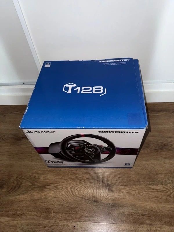 Thrustmaster Controller: Volant + pédalier thrustmaster T128 – Neu und originalverpackt aus Genève von oce_q29y 3