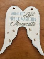 Engel Flügel Deko Shabby Chic Weihnachten Adventsdeko