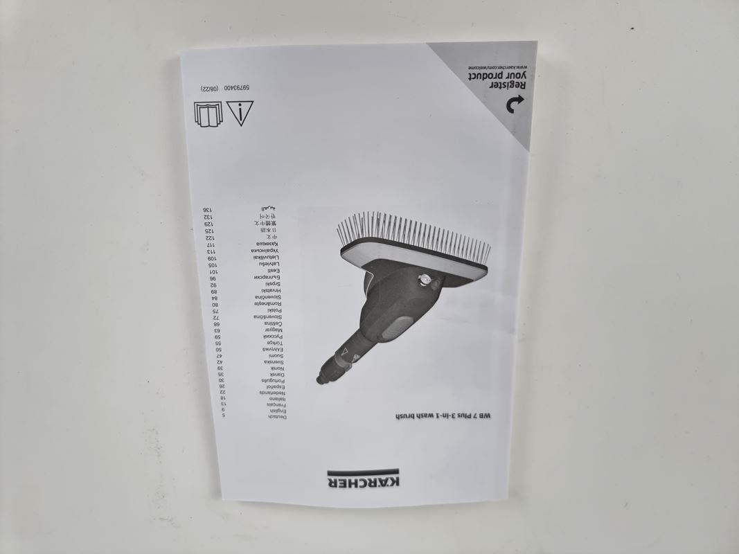 Kärcher Altro per la casa: Kärcher 3-in-1 Wash Brush – Usato da Urtenen-Schönbühl venduto da Restwert_Schoenbuehl 7