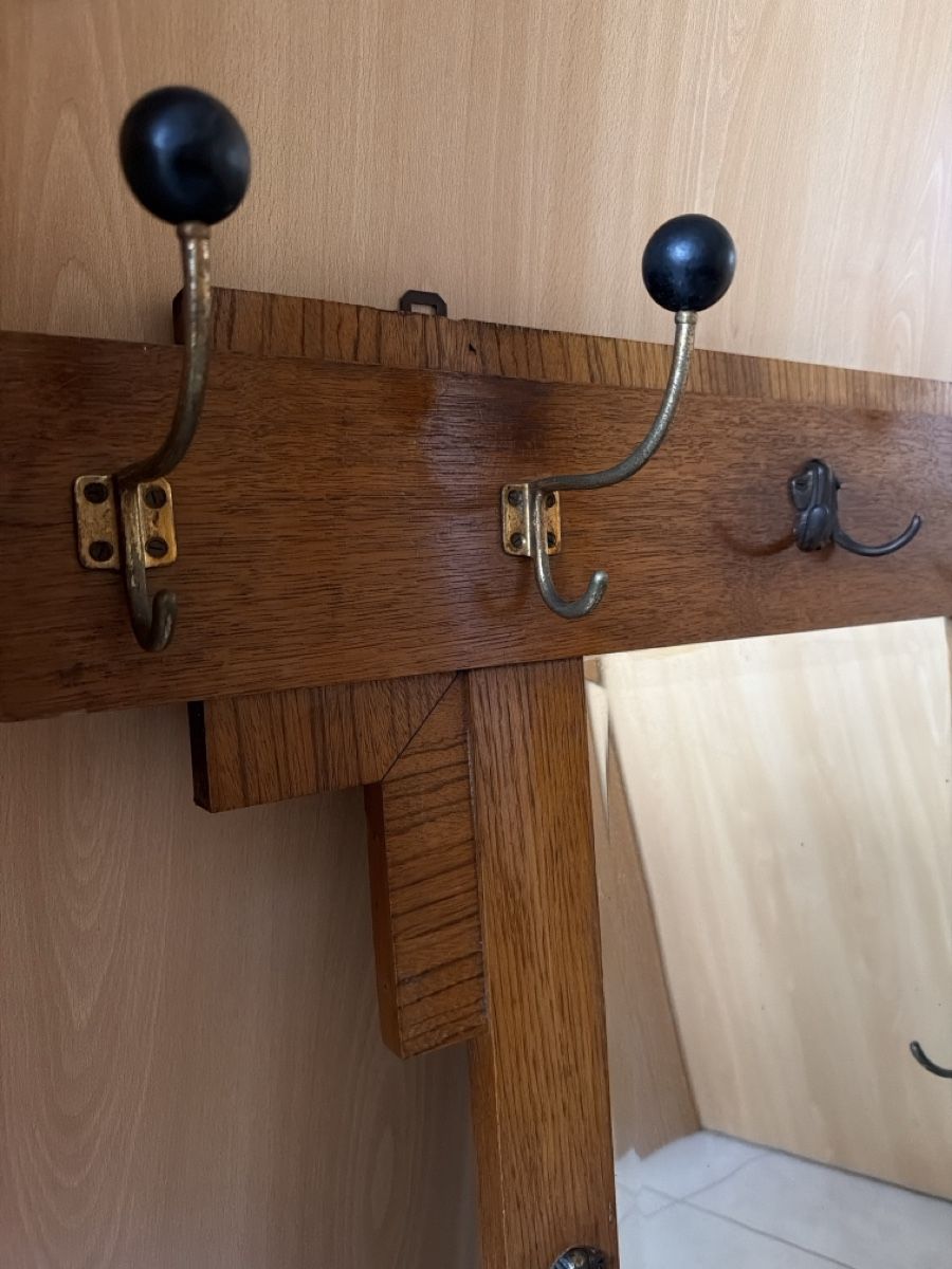 Garderobe: Wandgarderobe, Jugendstil, Schweizer Hersteller. – Gebraucht aus Biberist von Momo33 4