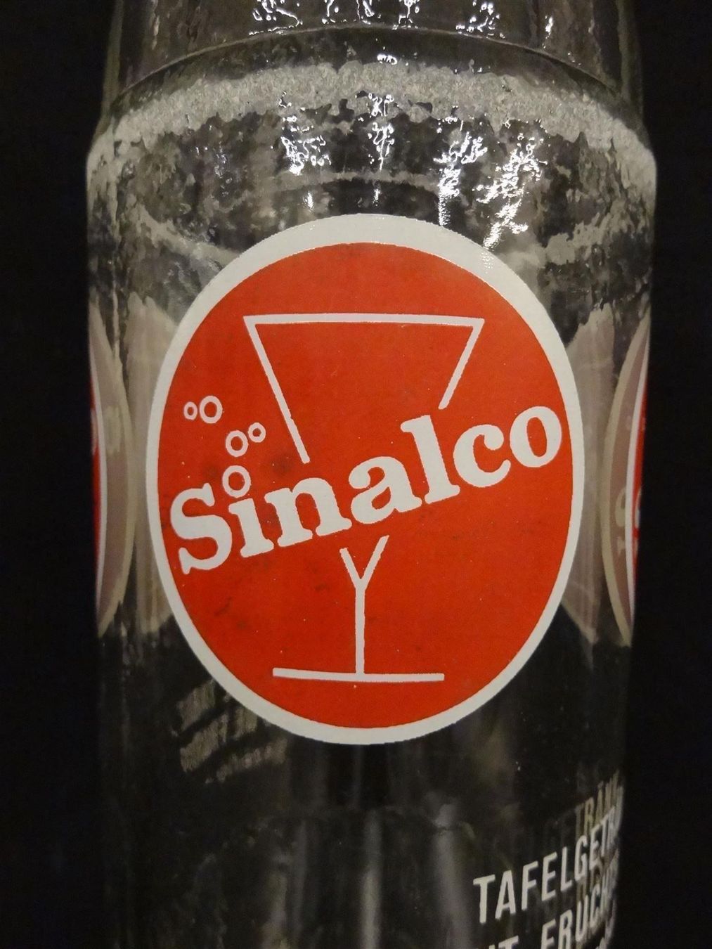 Sinalco Gläser, Krüge & Flaschen: alte Flasche SINALCO 1970 ungeeicht – Gebraucht aus Kerzers von Flaschenposten 5