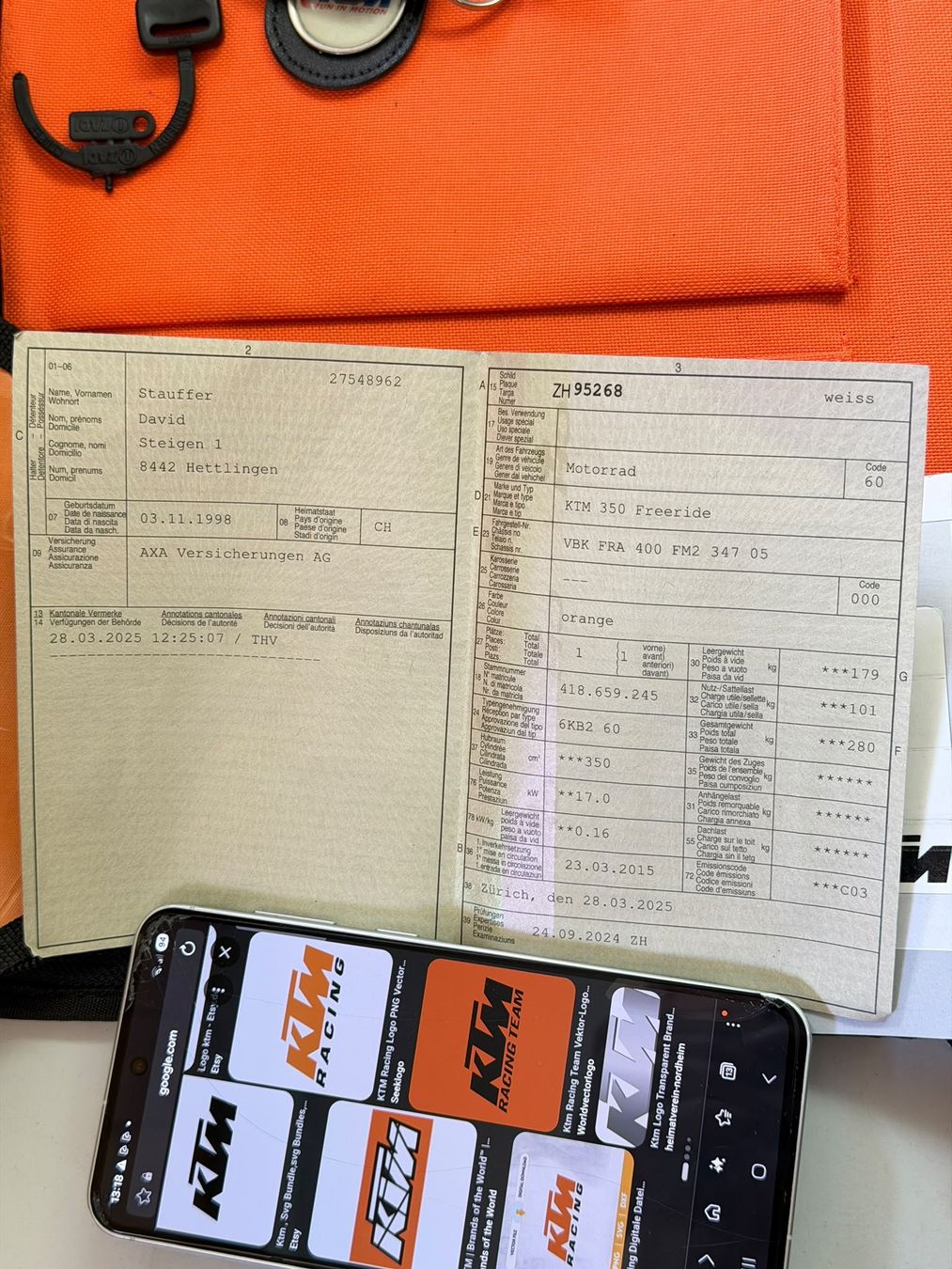 KTM Enduro: Ktm Freeride 350 – Gebraucht aus Hettlingen von matil1 6