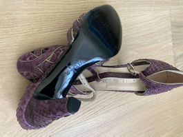 Sandales originales en cuir véritable 24.5 cm