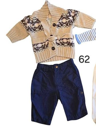 Kleiderpaket Hose + Strickjacke Gr 62