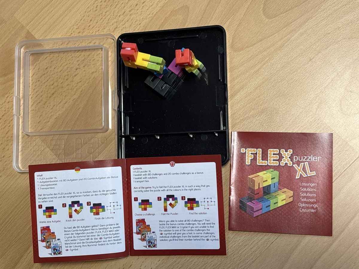 Giochi: Flex Puzzler XL Knobelspiel, Logik, Logicus – Usato da Alten venduto da AuntiesAtticFinds 1