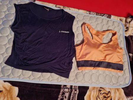 Sportset Bh und Shirt Gr. M Neu