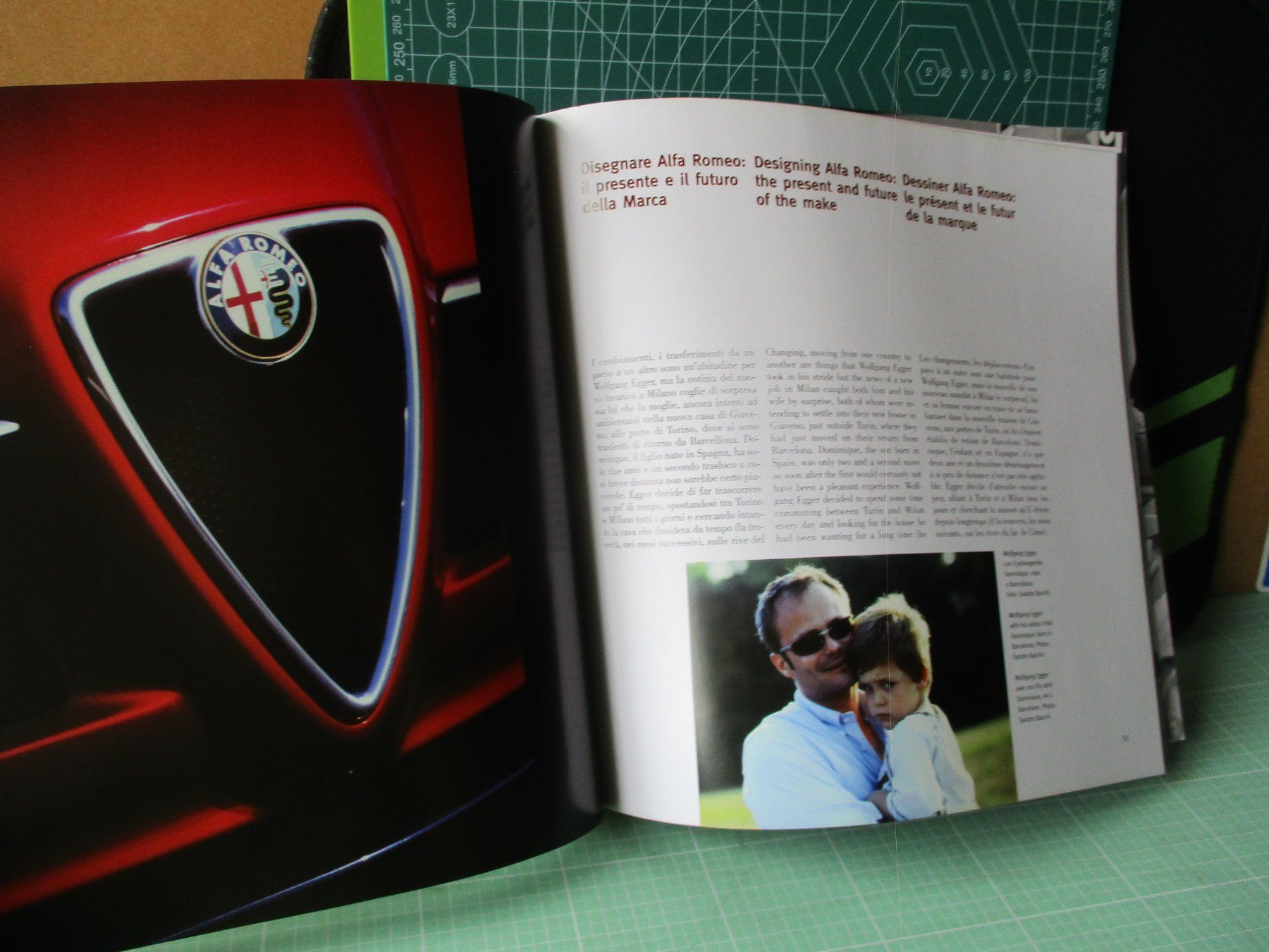 Libri: Wolfgang Egger: Alfa Romeo Buch - Softcover – Usato da Ottikon Gossau ZH venduto da hokuspokus 6