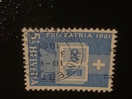 Buch der Geschichte ZNr. B103 1961 Vollstempel Winterthur