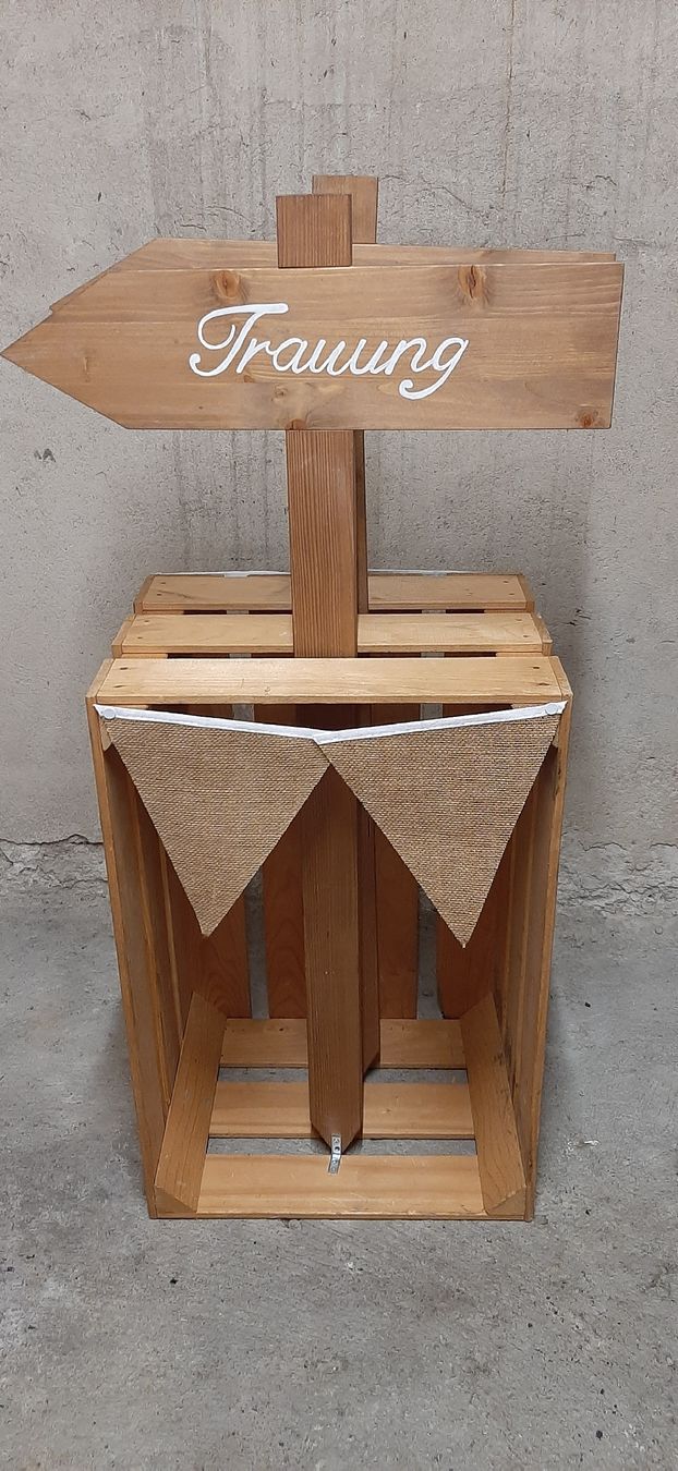 Schilder: Wegweiser "Trauung" / Hochzeit – Gebraucht aus Utzenstorf von green29