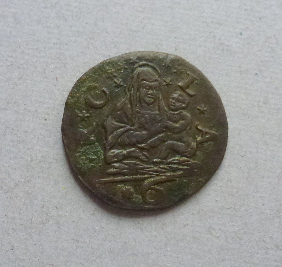 Alle Münzen: Venedig ++ 6 Bagattini o. Jahr – Gebraucht aus Walkringen von Casablanca777
