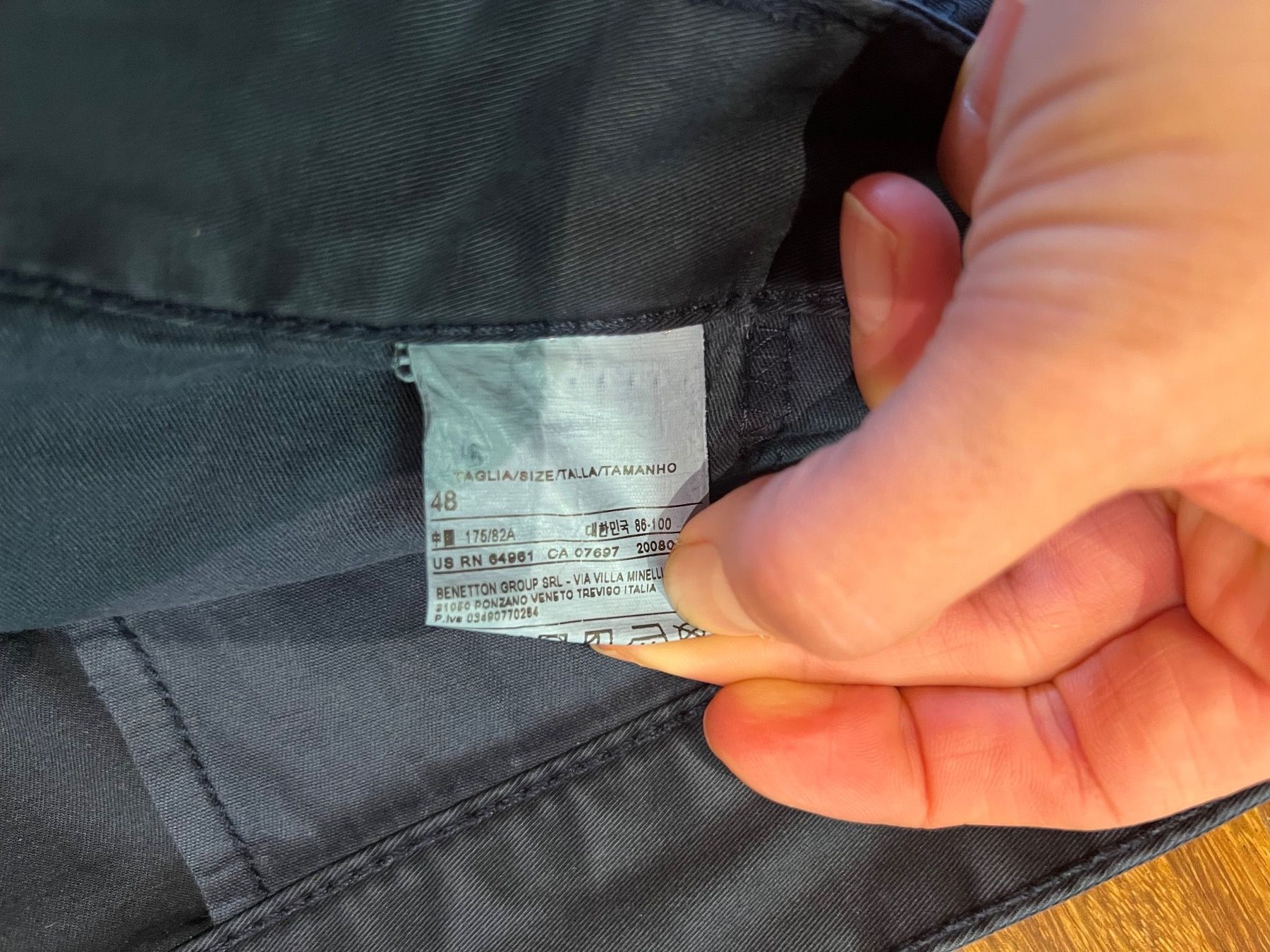 Benetton Pantaloni: Benetton Shorts, Gr. 48 – Usato da Zürich venduto da Linde1039 2