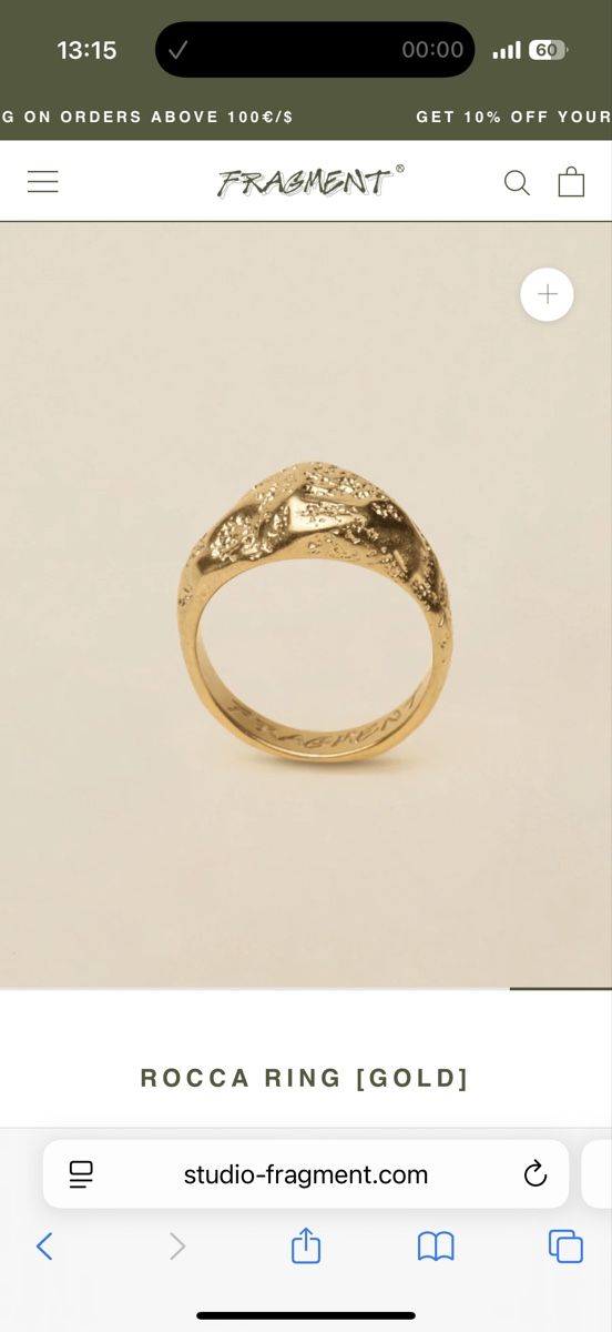 Anelli: Fragment Rocca Ring Gold – Usato da Bern venduto da lea_rq9l 1