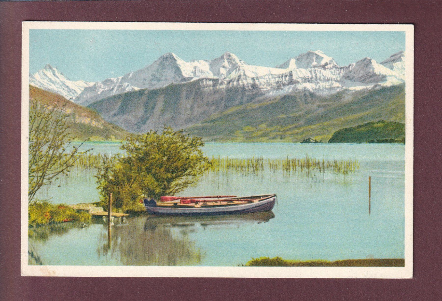 Ansichtskarten: Am THUNERSEE – Gebraucht aus Pully von nicecards