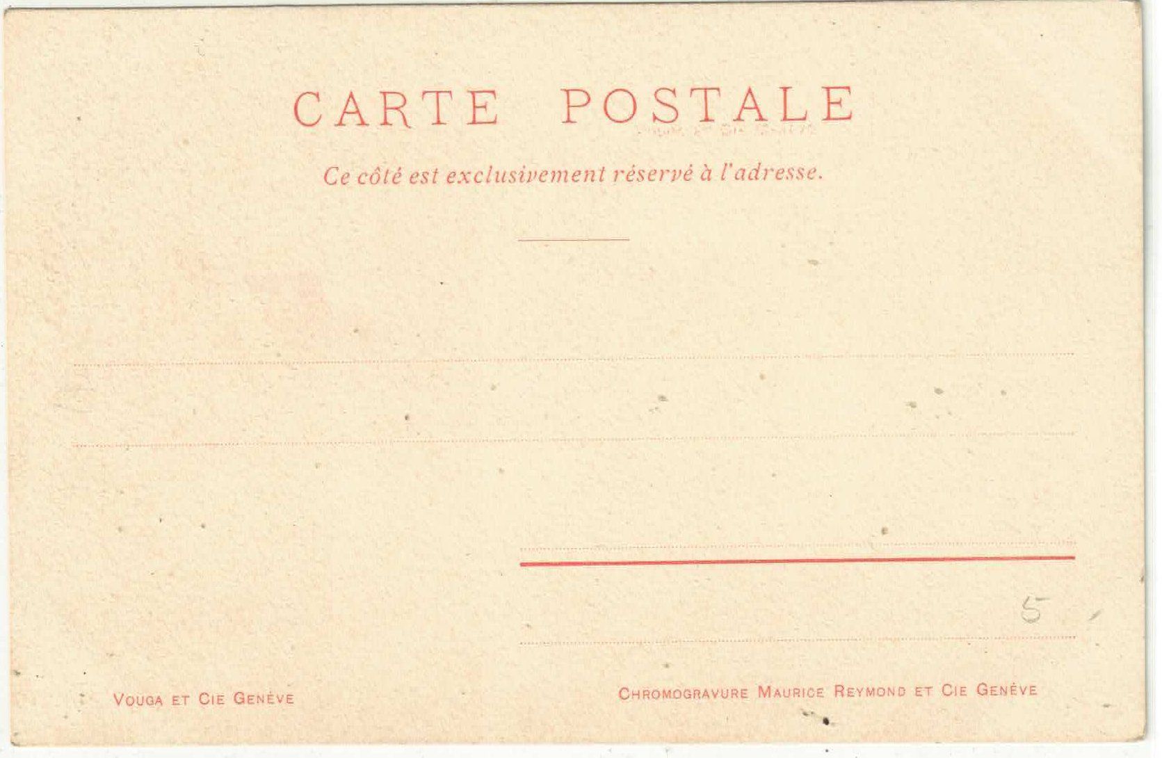 Cartoline postali: Gersau - Dorfpartie - Litho – Usato da Ettingen venduto da Kartenplanet 1