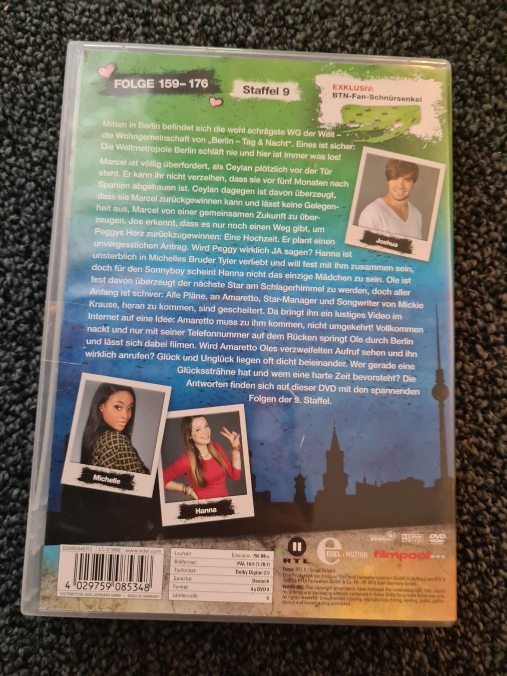 Tutti i DVDs: BERLIN TAG & NACHT STAFFEL 9 – Usato da Ruswil venduto da jan_bxl5 1