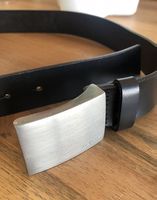 Ledergurt Strellson, schwarz. 80 cm