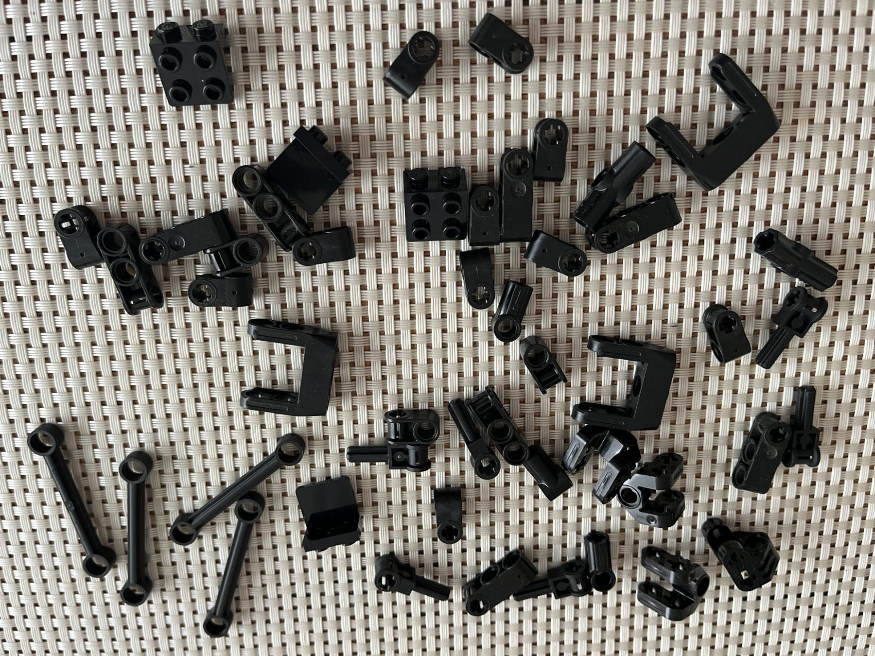 Lego Kit di costruzioni: Lego Technic 9396 schwarze Verbinder Verbindungen – Usato da Buochs venduto da Techtelmechtel