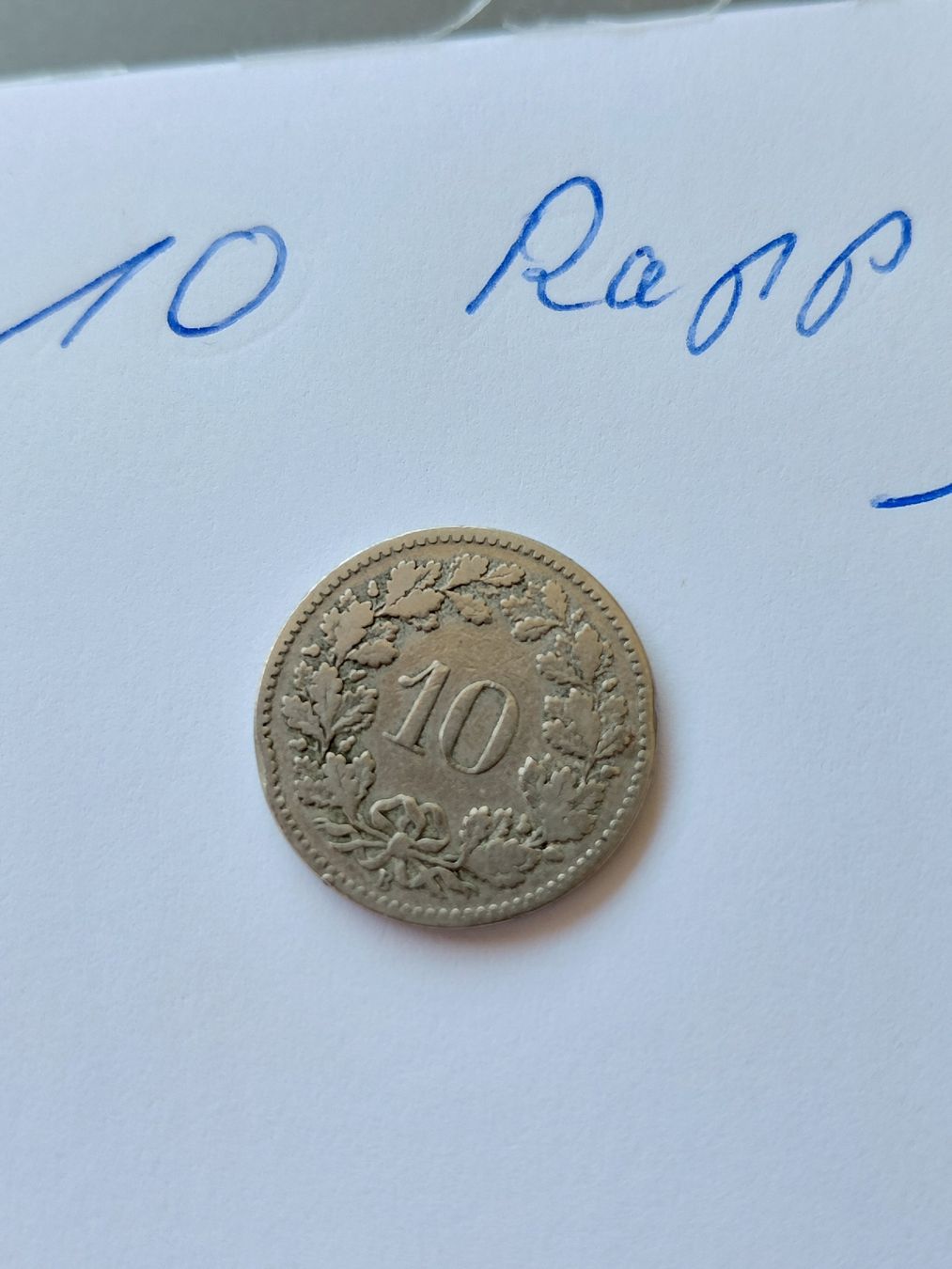 Alle Münzen: 10 Rappen 1897 Münze gebraucht – Gebraucht aus Bonaduz von topolino052 2