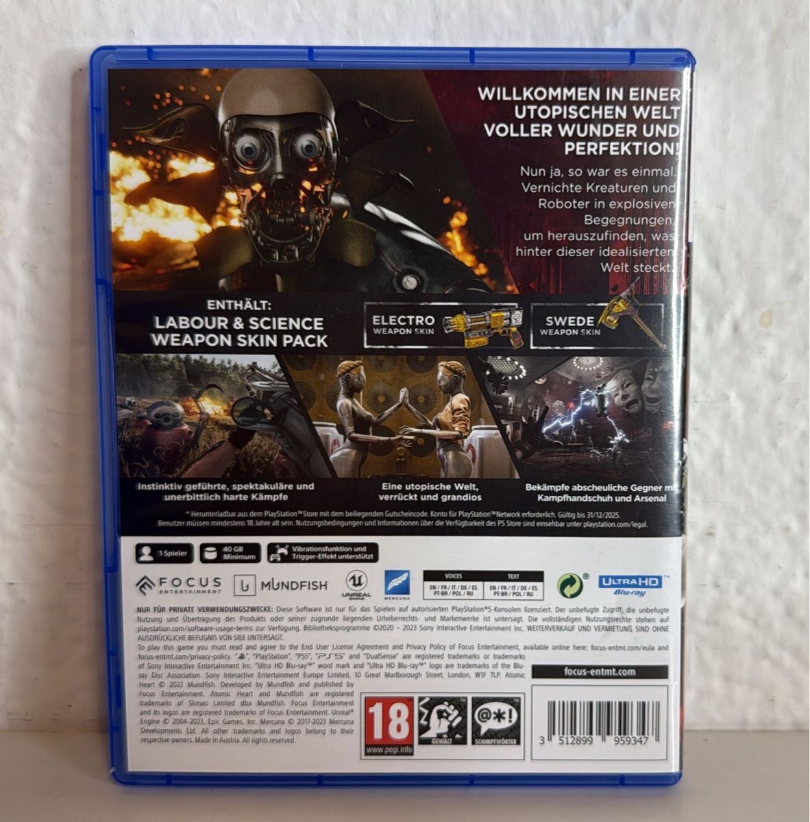 Sony Spiele: Atomic Heart -  PS5 Game – Gebraucht aus Ehrendingen von bubulence 1