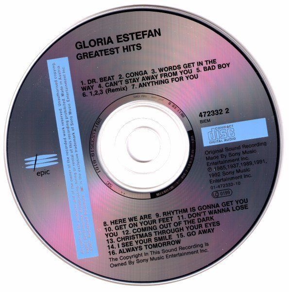CD: Gloria Estefan - inc. "Always Tomorrow", "Here We Are", – Usato da Unterbäch venduto da jaqila 2
