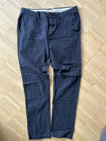 Jack Wills Men's Chinos, Size 34R, Navy Blue