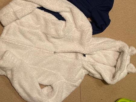 Jacken weiss kuschelig gr140 für Mädchen