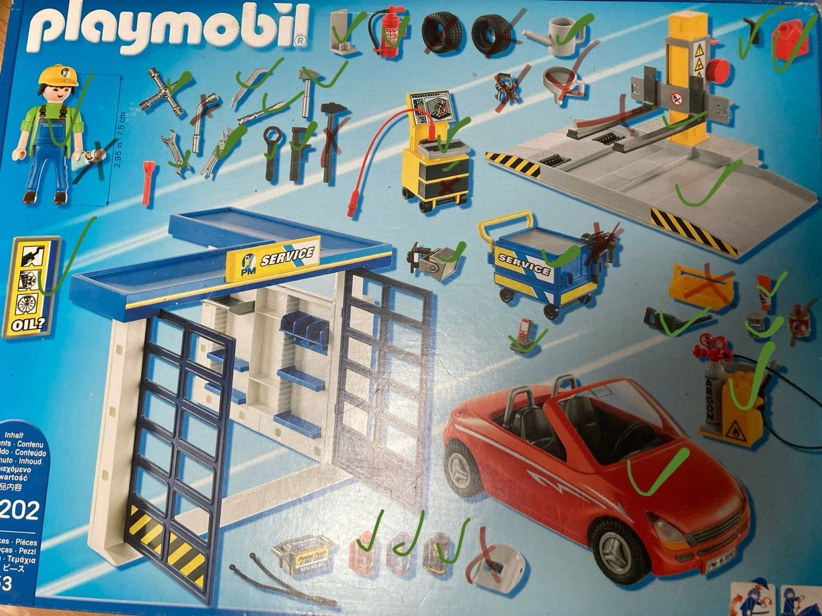 Playmobil Giocattoli: Playmobil Autowerkstatt 70202 – Usato da Basel venduto da mixste2 7