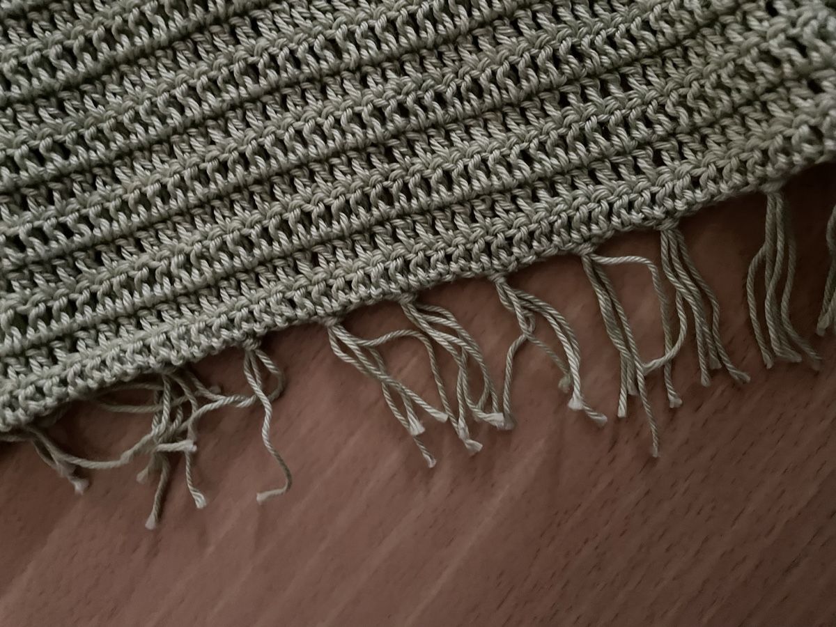 Altro in Moda donna: Green Crochet Poncho – Nuovo e nell'imballaggio originale da Zürich venduto da Trianamart_ 2