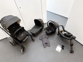 Joie Kinderwagen Set mit Babyschale und Wanne neuwertig