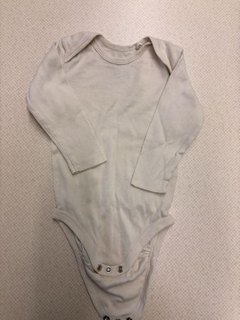Baby Body Lupilu langarm beige Grösse 62/68 gebraucht